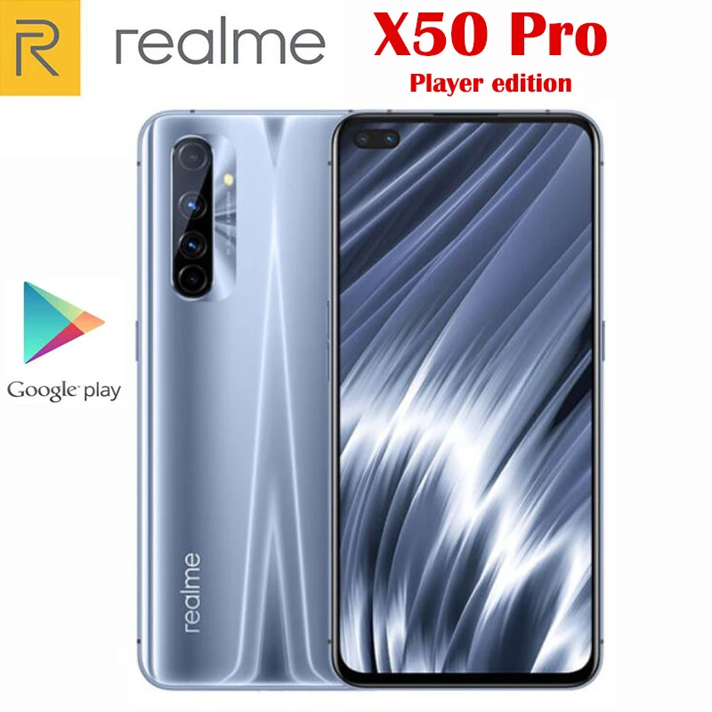 Фото Official Original Realme X50 Pro Player Edition 5G Smart Phone Snapdragon 865 6.44inch 90Hz Supper AMOLED 65W SuperDart 4200Mah Мобильные Official Original Realme X50 Pro Player Edition 5G Smart Phone Snapdragon 865 6.44inch 90Hz Supper AMOLED 65W SuperDart 4200Mah Мобильные
