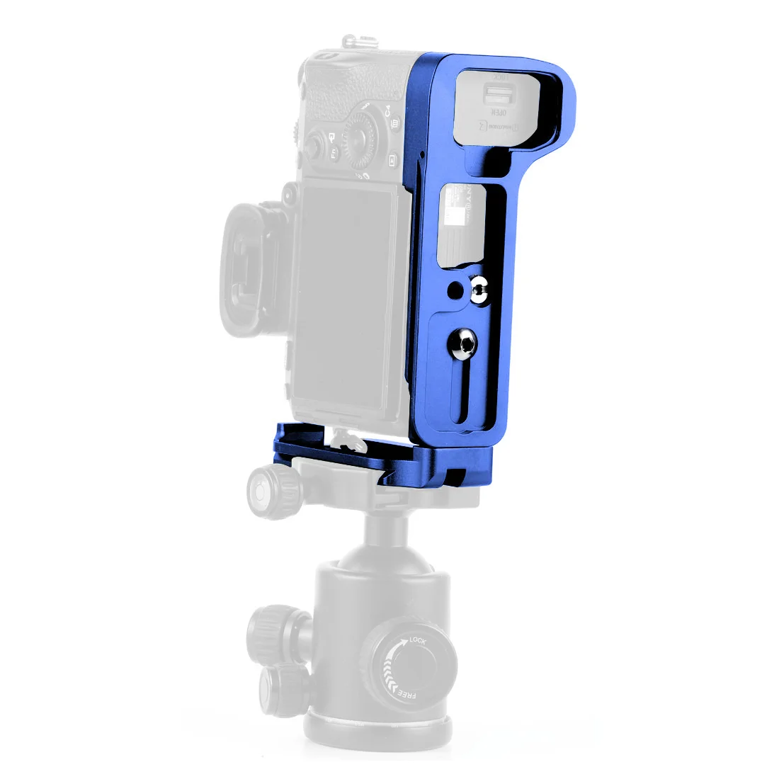 BGNing Quick Release L Plate Extendable Bracket Tripod Hand Grip for Sony A9 A7Miii A7Riii A7R3 A7M3 DSLR Camera | Электроника