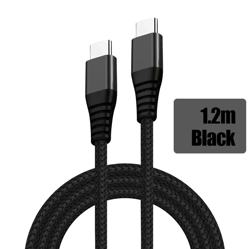 Кабель usb type-C, 0,3 м, 1,2 м, 3 А, быстрая зарядка для samsung S10, S9, huawei, быстрая зарядка, type-C, зарядка для мобильного телефона Xiaomi 9, USB C - Цвет: black For Type C