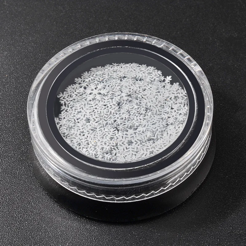 

1 BOX Nail Glitter Ultra Thin Sequins Snowflake Mixed Design Ornament Decorations Christmas Decals Nail Accessories