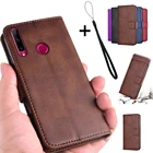 Чехол-бумажник для Honor 20e View 10, 20, 30 Lite, Pro Plus, 10i, 20i, 30i, Honor 20S, X10, 9X, Premium Play 3e, 3, 8A, 8, кожаный