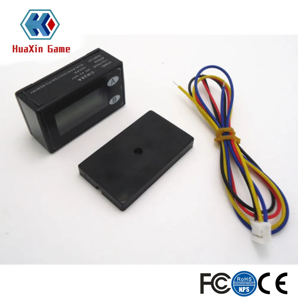 

2 PCS / Lo't 7 digits LCD Non-resettable coin meter counter arcade slot mech / electronic counter