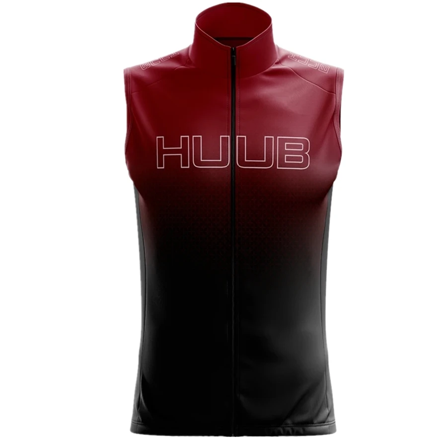 

HUUB summer cycling jersey sleeveless mens windproof lightweight breathable mesh cycle vest ropa ciclismo hombre MTB clothing