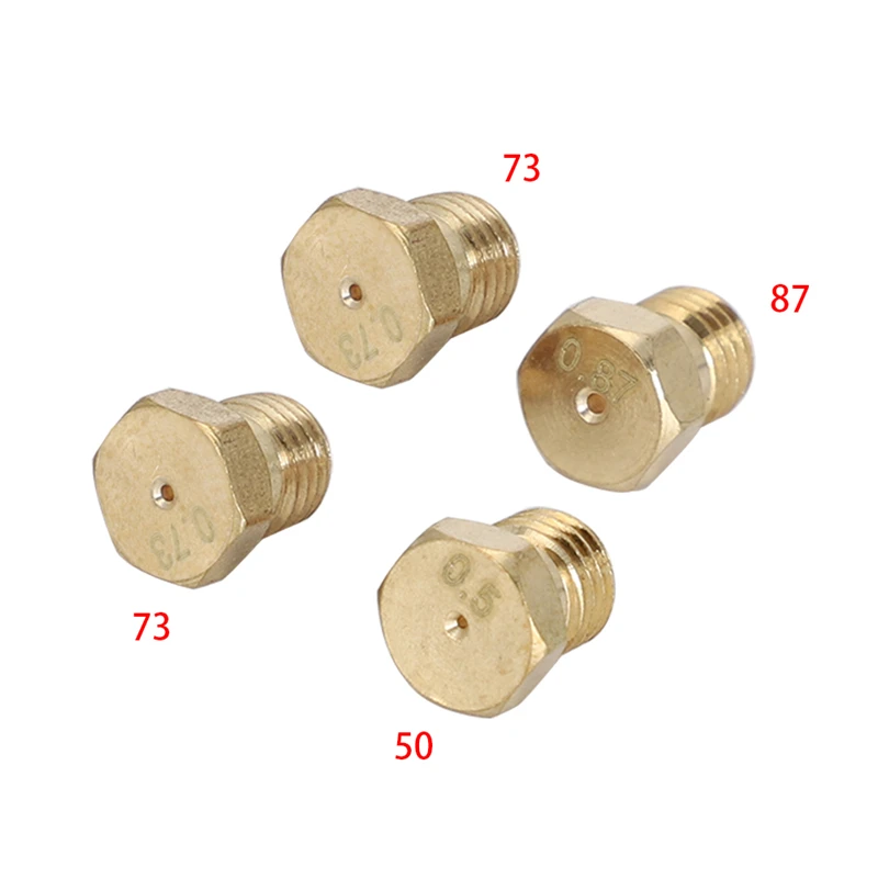 

M6*0.75 Thread LPG Gas Jet Water Heater Nozzle Jet 4 Burner Hob Calor Propane Injectors Conversion Kit