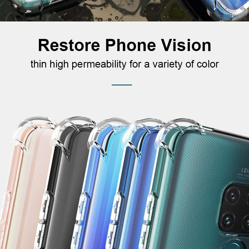36D Shockproof Phone Case For Huawei P20 P30 Lite Honor 9 Lite 10 V10 20 Pro P10 P9 Nova 2i 3 3e P Smart Mate 10 20 Cover Bag