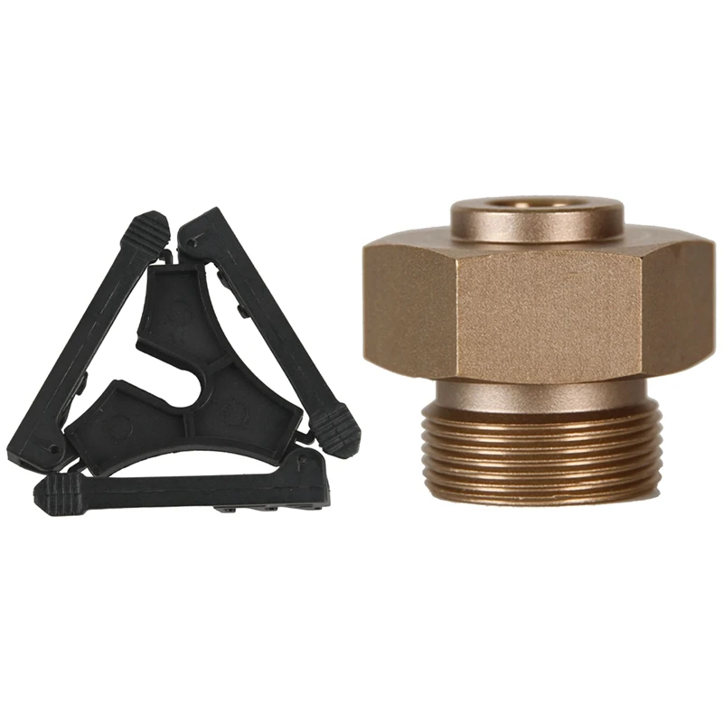 

New Folding Outdoor Camping Hiking Cooking Gas Tank Bracket With Outdoor Gas Refill Adapter
