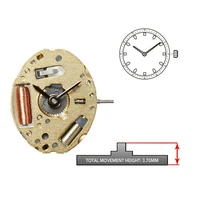 2 6mm thickness 2 handshourminute quartz watch movement with batterystem for miyota 5y20 accessories