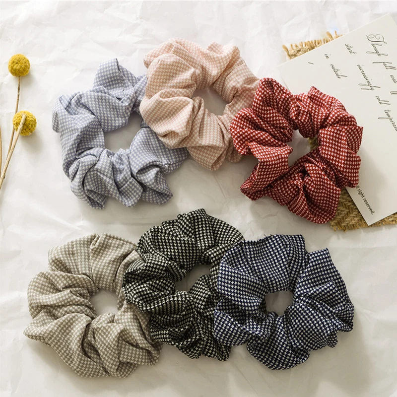 Мягкие женские эластичные резинки для волос 2021 резинка в полоску милых девушек