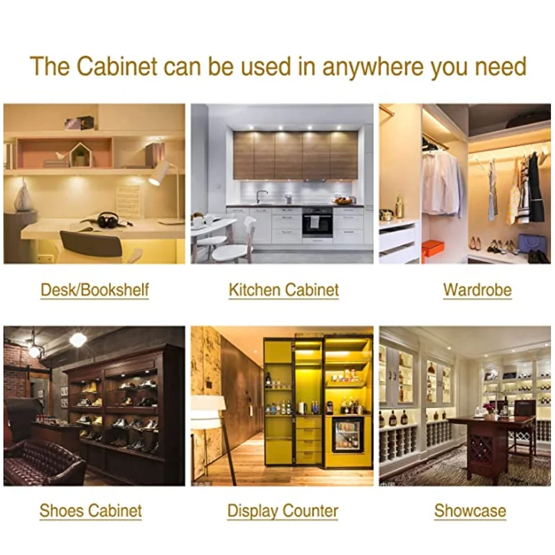 Светодиодный светильник для шкафа etrn с USB 5 В 3 Вт |