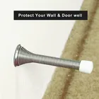 Стопор для двери из цинкового сплава, пружинный стопор для двери, защитный стопор для двери, напольные пружины, стопор для двери