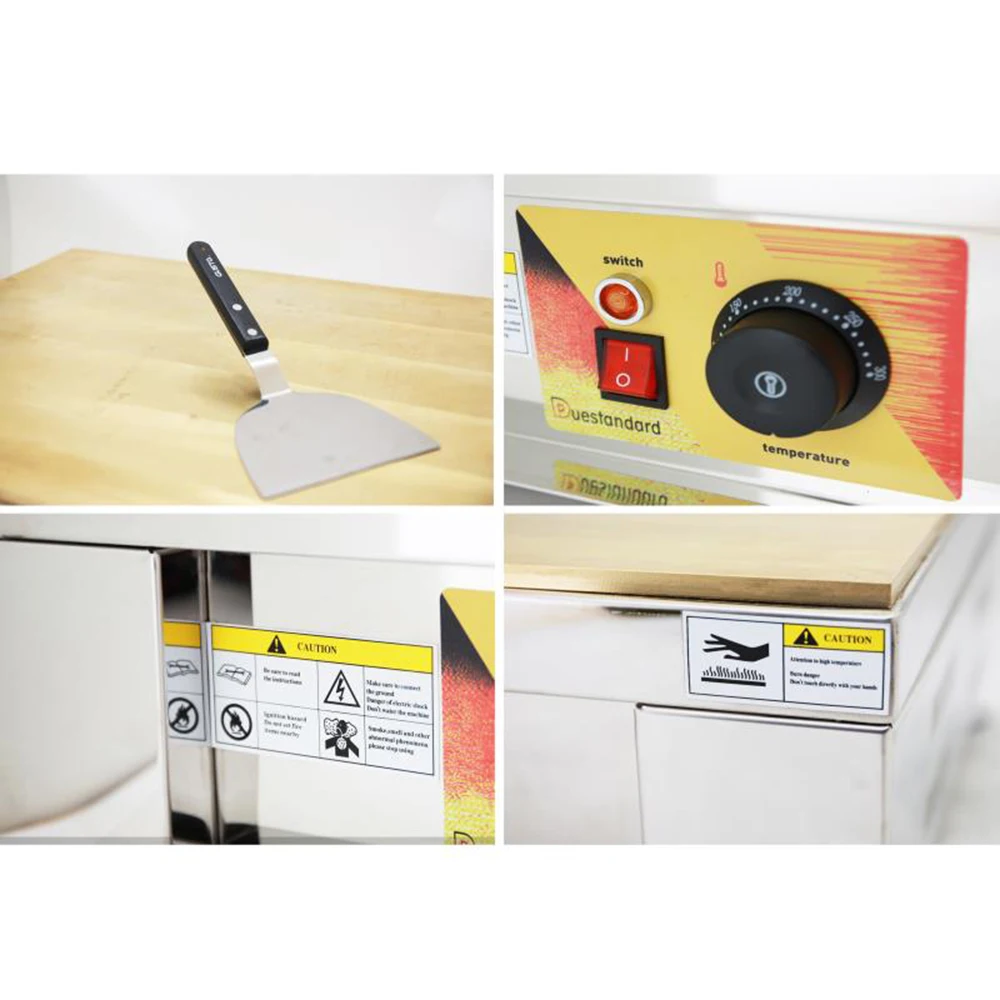 Электрическая японская машина для приготовления блинчиков с антипригарным