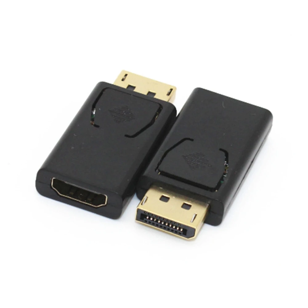 

Displayport male to female HD 1080 to 4K HD adapter DP to HDMI-Compatible adapter, HDMI-Compatible adapter