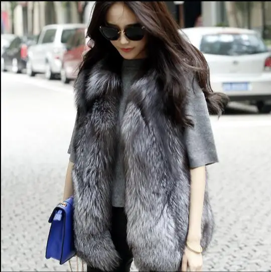 Новинка 2019 зимняя женская куртка из искусственного меха жилет теплые жилеты