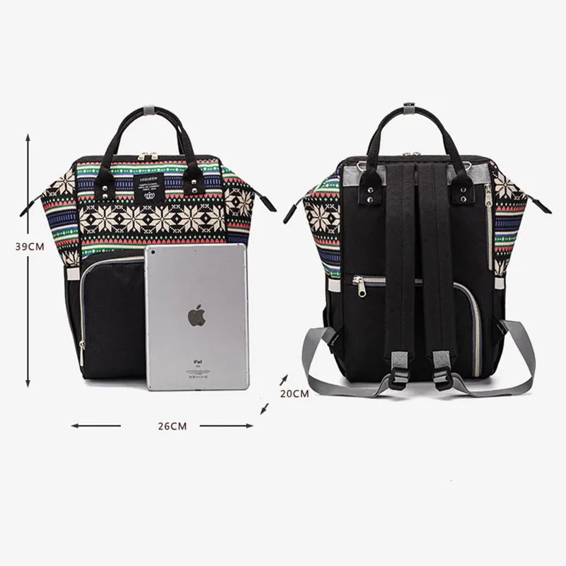 Модная сумка для подгузников водонепроницаемая Детская мам рюкзак путешествий