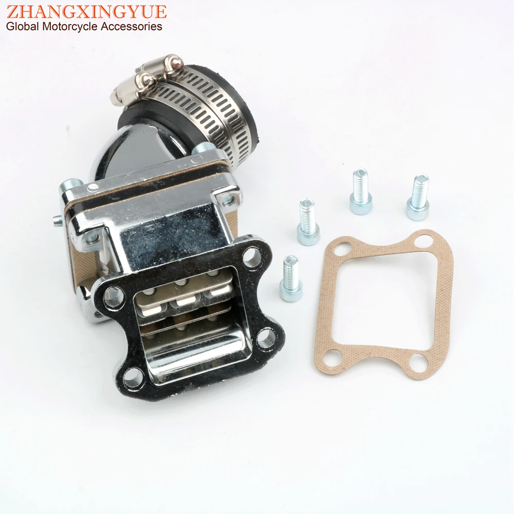 КАРБЮРАТОРНЫЙ коллектор для скутеров Honda ZX SE50 SK50 SA50 DIO50 DIO AF18 AF27 AF28 50cc 2-тактный |