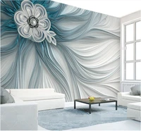 xuesu atmospheric creative relief stripe lines modern fashion 3d background wall custom wallpaper 8d waterproof wall covering