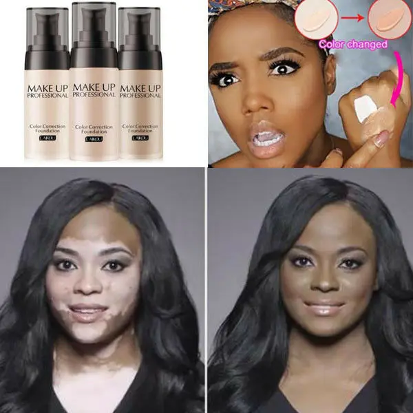40 мл консилер безупречная меняющая цвет основа для макияжа лица жидкое покрытие