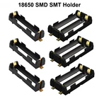 Новый 1x 2x 18650 Держатель для аккумулятора Smd Smt, чехол для аккумуляторов, контейнер для хранения с отделением для 12 элементов, 2*18650, корпус перезаряжаемого аккумулятора
