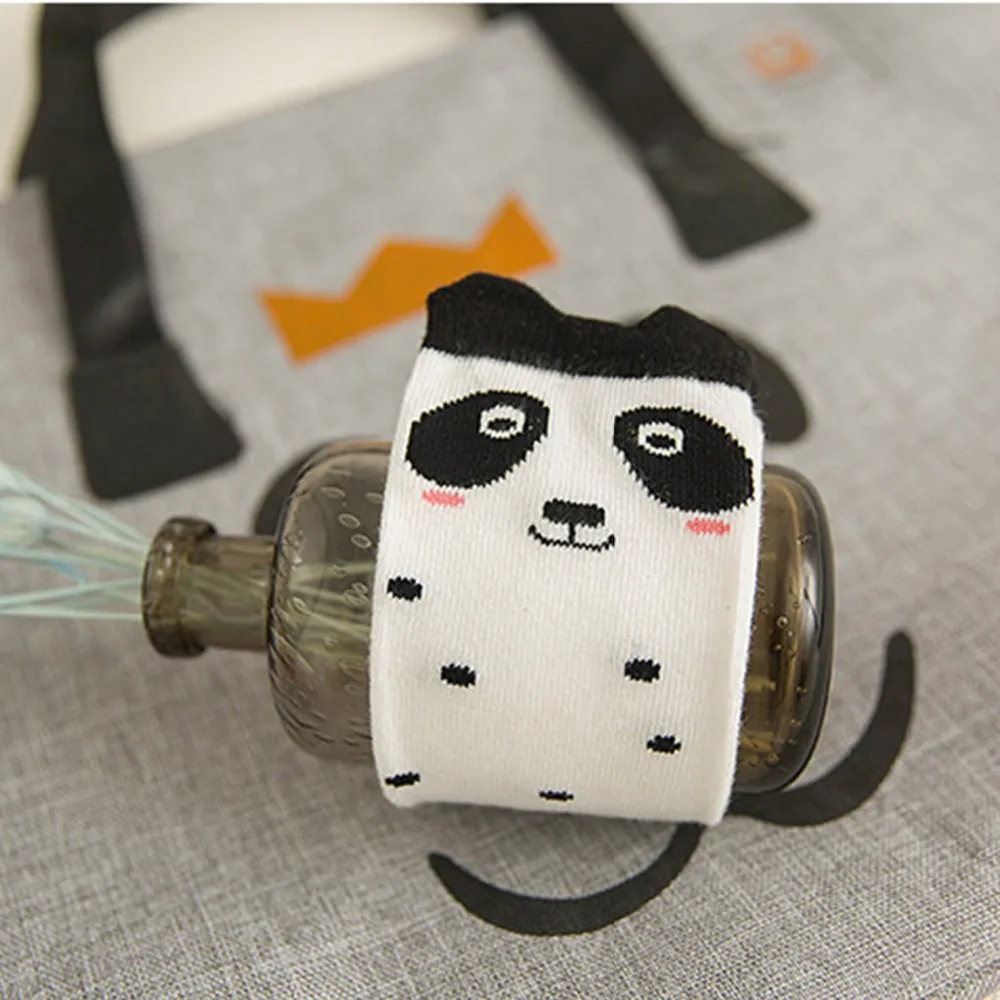 Высокие хлопковые носки детские красивые с креативным мультяшным для малышей