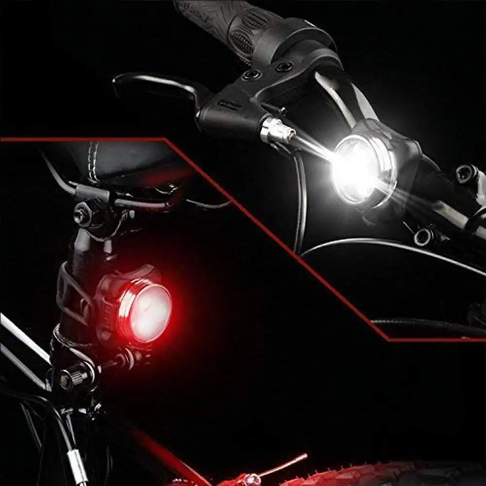 

Bike Headlights Ultra-bright USB Charging Taillights Three Modes Bicycle Hot Selling Practical Security Lights Biking Equipment