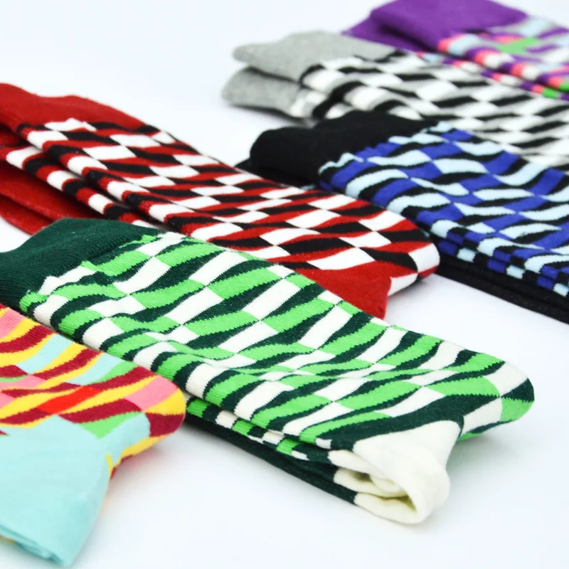 2018 новые высококачественные носки унисекс хлопок Красочные повседневные