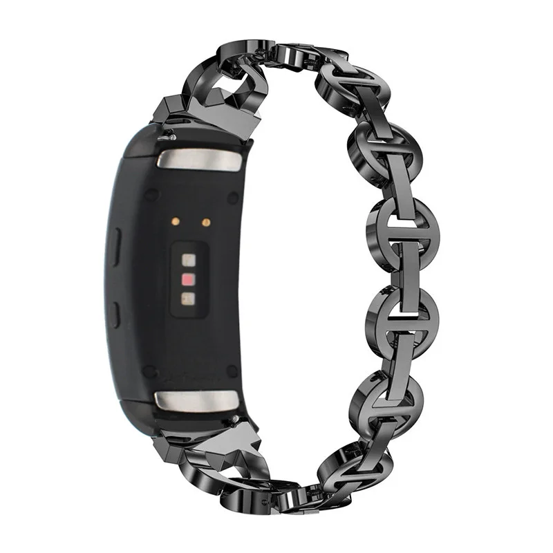 Color3 Браслеты для samsung gear fit2 pro, умный браслет из нержавеющей стали, браслет для samsung gear Fit2, SM-R360, браслет на запястье, ремешок для 2 pro - Цвет: Color3