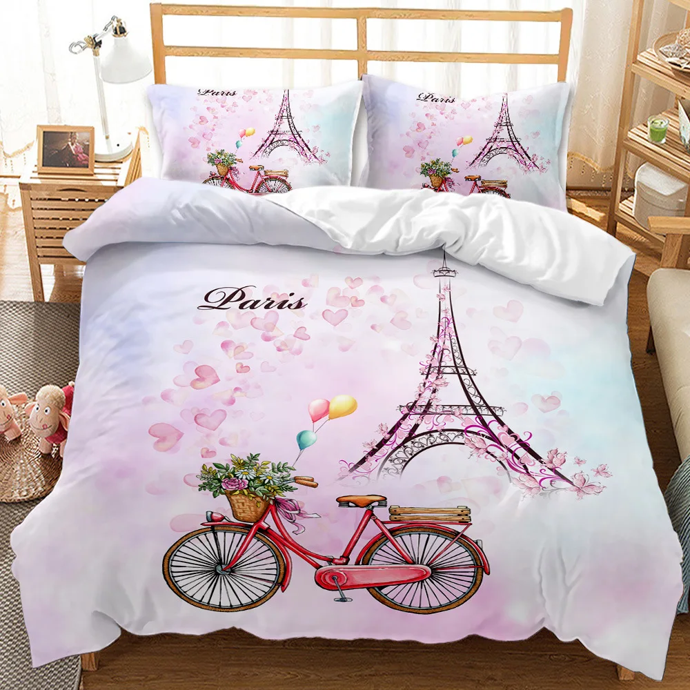 

UK London Style Fashion 3D Print Comforter Bedding Sets British Queen Twin Single Size Duvet Cover Set Pillowcase Luxury Gifts