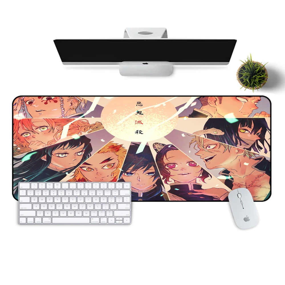 

GuJiaDuo Best Selling Japanese Anime Demon Killer Laptops PC Gamer Desktop Keyboard Carpet Gaming Accessories Anime Mouse Pad