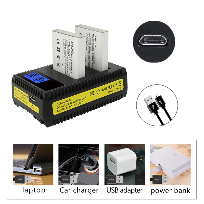 Аккумулятор для фотоаппарата/зарядное устройство NB6L SX520 HS SX530 SX600 SX610 SX700 SX710 IXUS 85 95