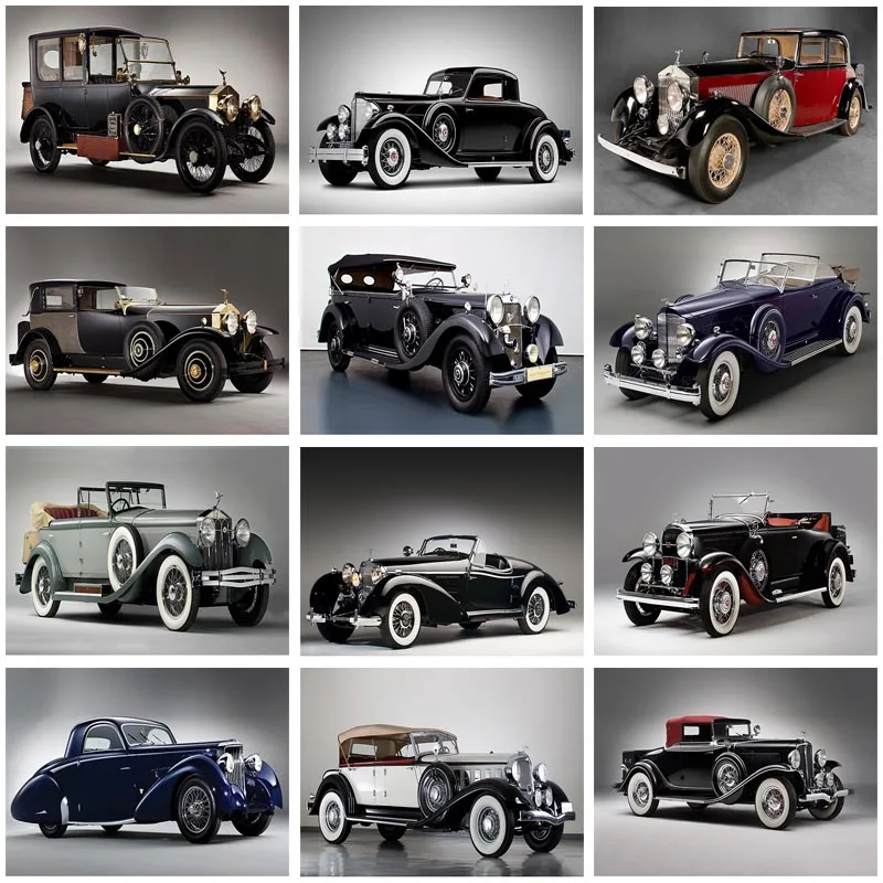 

Diamond Painting 5D Diamonds DIY Car Cross Stitch Full Square Round Drill Embroidery Colorful Handmade Home Room Wall Decor