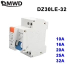 Автоматический выключатель DMWD DPNL, 1P + N, 16A, 230 В, 220 В, 50 Гц60 Гц, с защитой от перегрузки по току и утечки, RCBO