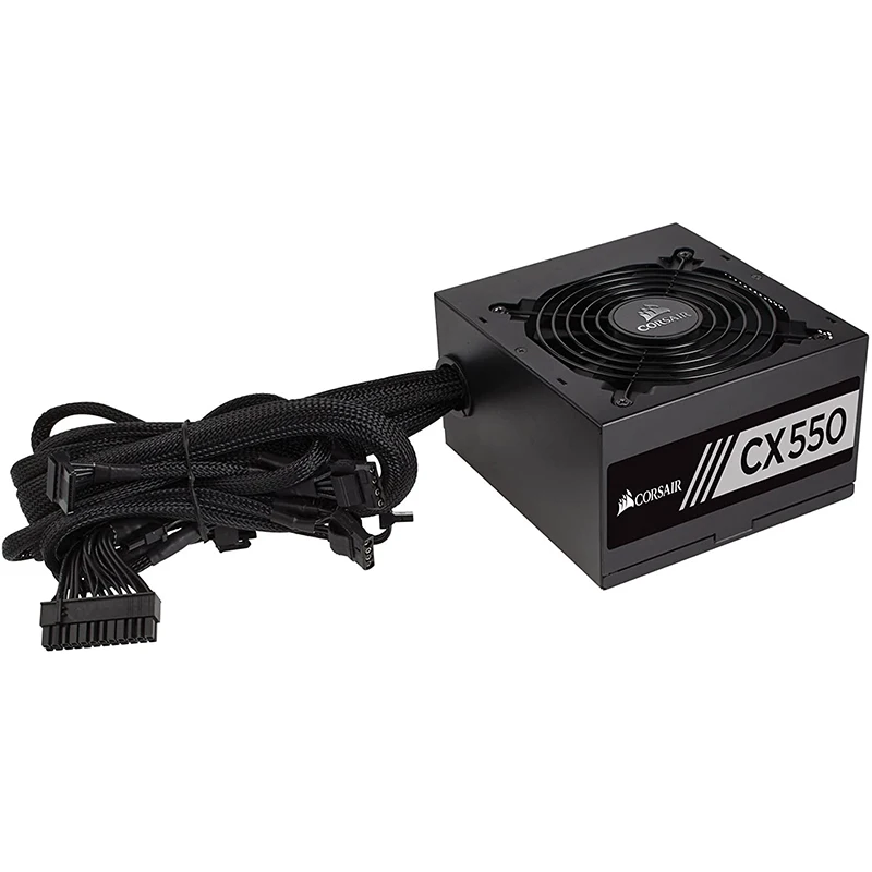 Corsair CX Series 550 Вт 80 Plus Бронзовый Сертифицированный модульный блок питания (CP-9020102-NA)