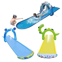 backyard inflatable water slide 16 4ft lawn waterslide for water fun party summer gifts backyard outdoor sprinkler water toys