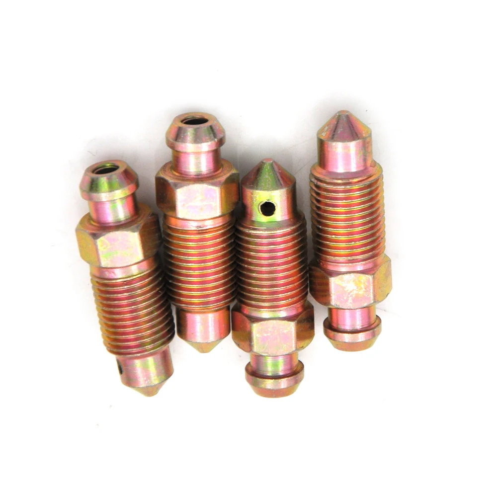 ZLinKJ M10 x 1.0mm 4pcs Motorcycle Bike Brake Caliper Steel Bleed Screw Nipple wholesale | Обустройство дома