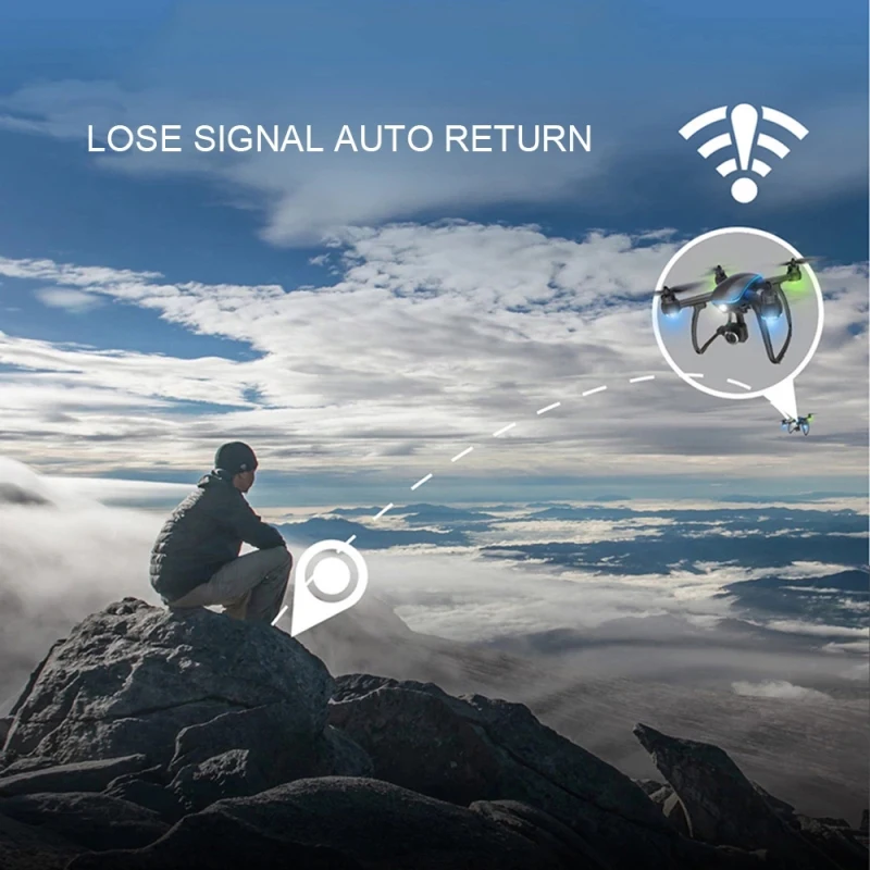 5G gps Дрон бесщеточный двигатель, Квадрокоптер с камерой HD Gimbal ESC камера Дрон 3D объемный полёт вертолет Дрон профессиональный