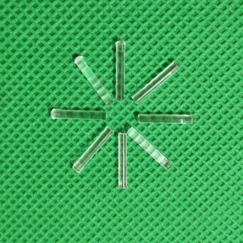 

100PC Clear color 2.54MM-15.3MM LIGHT PIPE FOR 2MM Led Diode LED Tube Lampshade Replace CLP-2.0 Round head light led lampshade