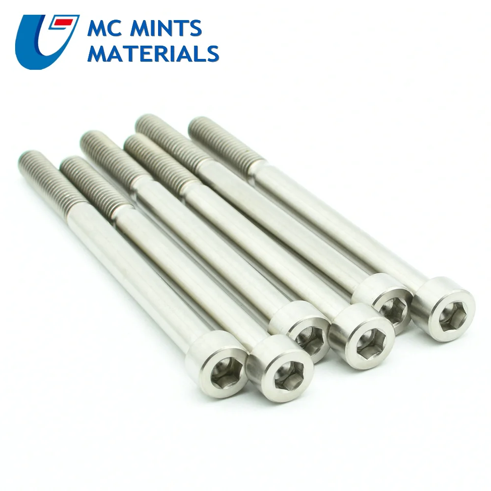 Ti болты M6 x30/40/50/60/70/80 мм крышка чаши Горный/Дорожный BikeColumn Шестигранная головка