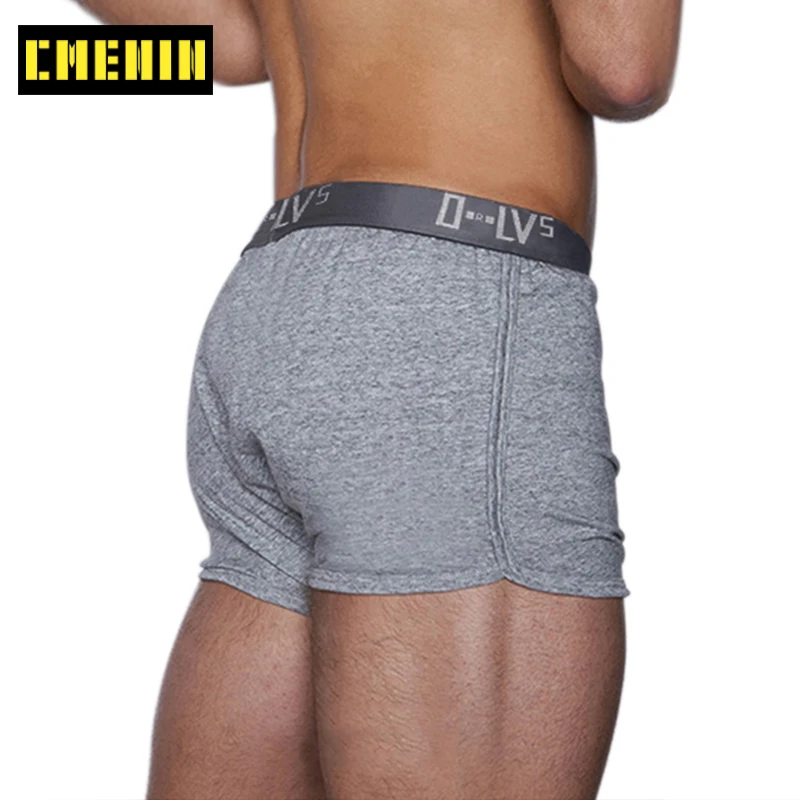 Горячая Распродажа нижнее белье из хлопка Для мужчин боксеры Homme с полосками