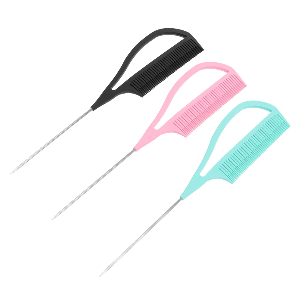 3pcs Pintail Comb Professional Salon Shop Parting Supply Hairdressing | Красота и здоровье
