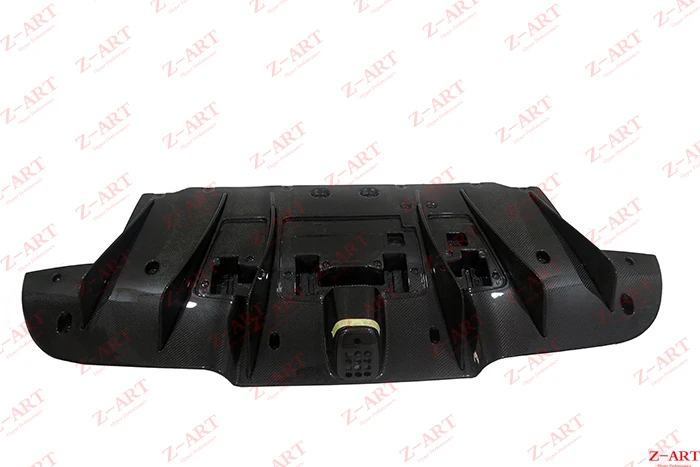 Z ART 488 углеродное волокно задний диффузор для F488 спойлер задней крышки человек