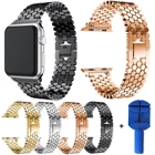 Essidi для Apple Watch Series 5 4 3 2 1 металлические Смарт-часы с заменой ремешка ремешок части для Iwatch 30 40 42 44 мм