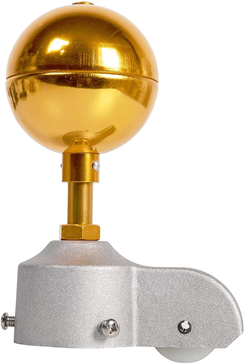 

Золотая шаровая подставка для флага, украшение, алюминиевая анодированная отделка, 3-дюймовые золотые уличные инструменты