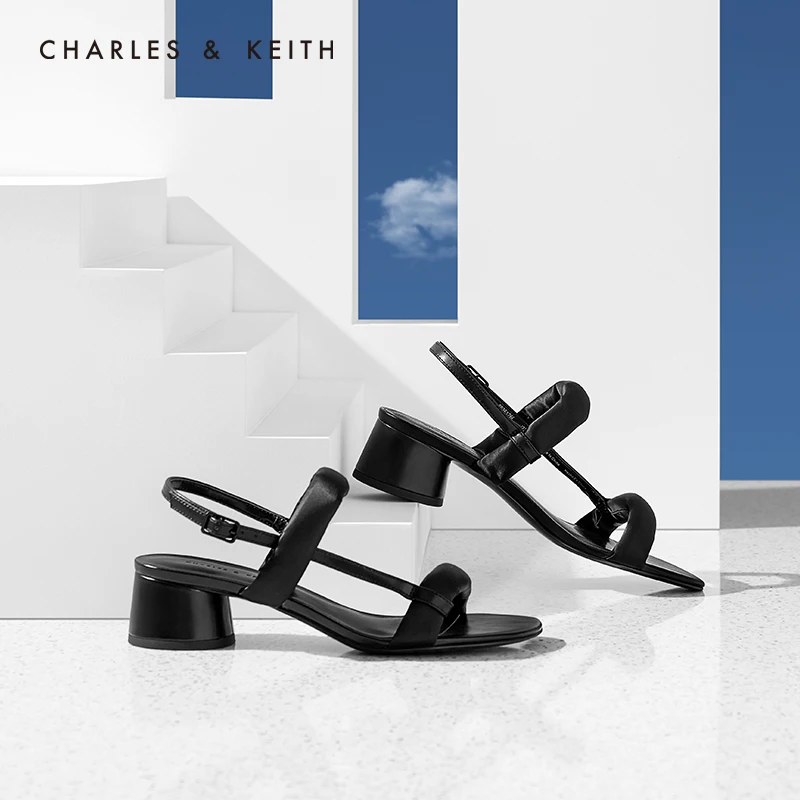 CHARLES＆KEITH Новинка на Лето2020CK1 60361266Женские Босоножки с ремешком Простые среднем