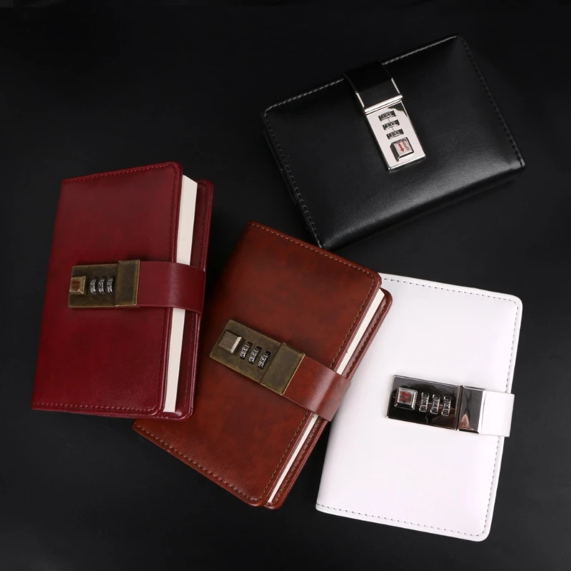 Винтажный Ретро Дневник A7 Codebook Journal с паролем для использования в офисной