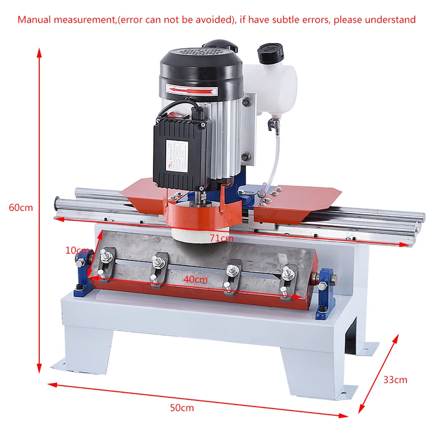 

MF400 Precision Linear Grinding Machine Electric Knife Sharpening Machine Horizontal Grinding Planer 220V/380V 550W/2.1KW 400MM
