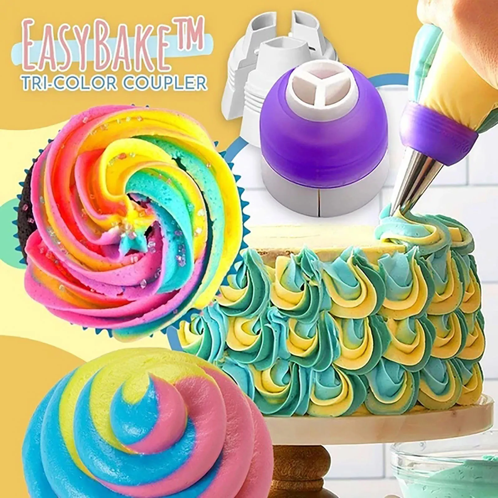 Трехцветная муфта Easybake 1 # большой конвертер трехцветное масло Аксессуары для