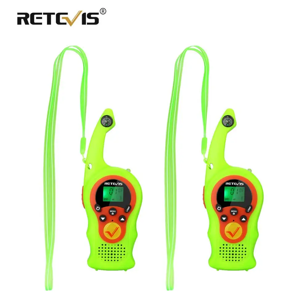 Детский фонарик Retevis RT675/RT75 2 шт. 0 5 Вт PMR PMR446 двухсторонний радиоприемник с
