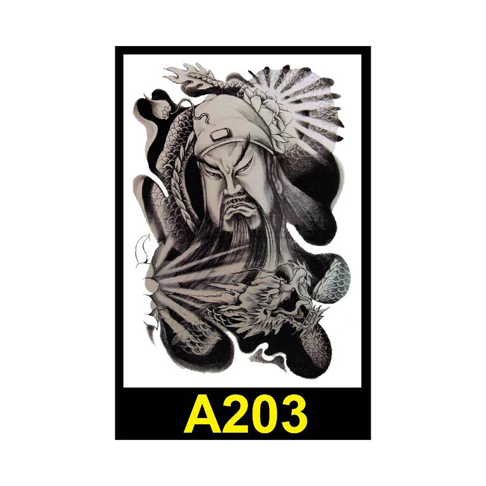 Временная татуировка цветные рукава для татуировок животных водостойкая