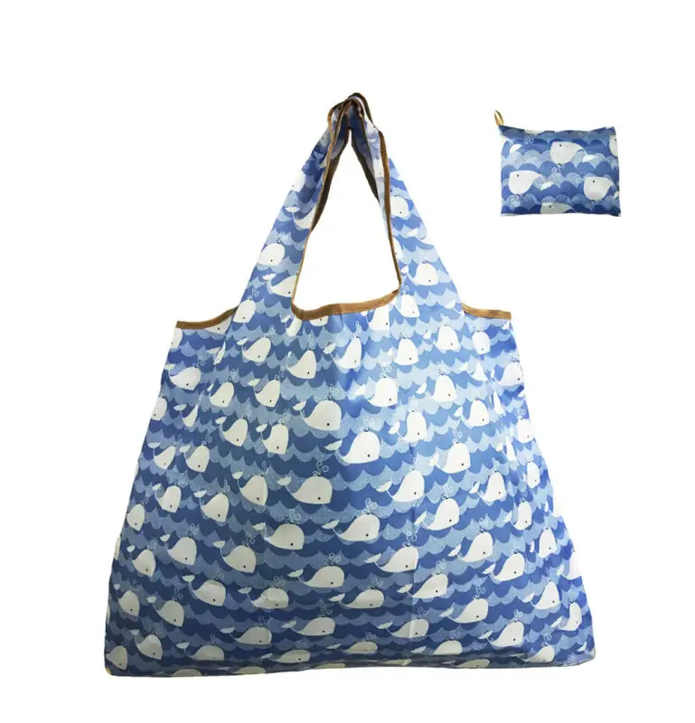 Большая Экологически чистая многоразовая сумка для покупок дорожная