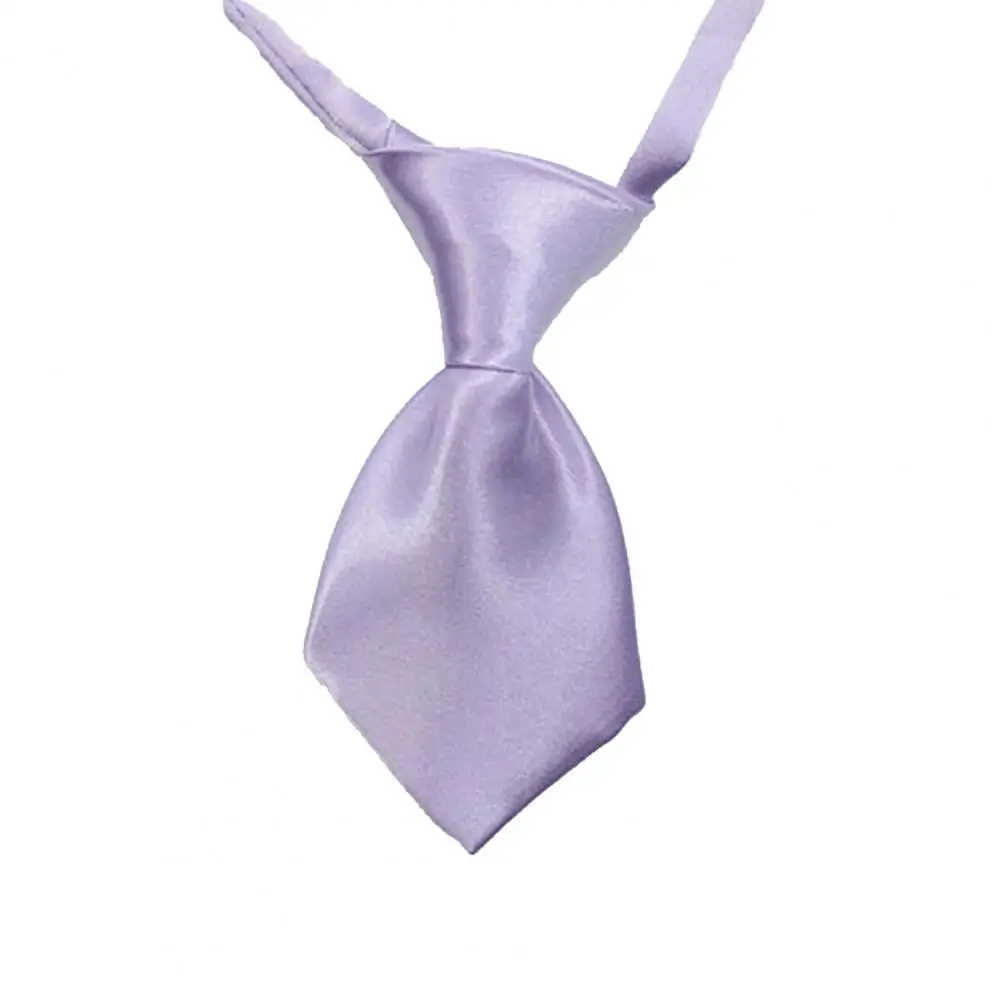Pet Tie Plastic Buckle Adjustable Collar Imitated Silk Dog Neck for | Дом и сад